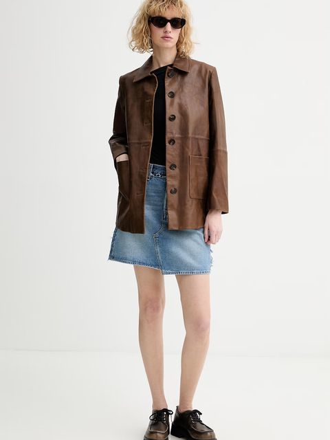 Levi's spódnica jeansowa DECONSTRUCTED EDGE - zdjęcie produktu nr 1