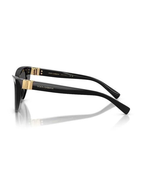 Dolce & Gabbana okulary przeciwsłoneczne damskie kolor czarny 0DG4497