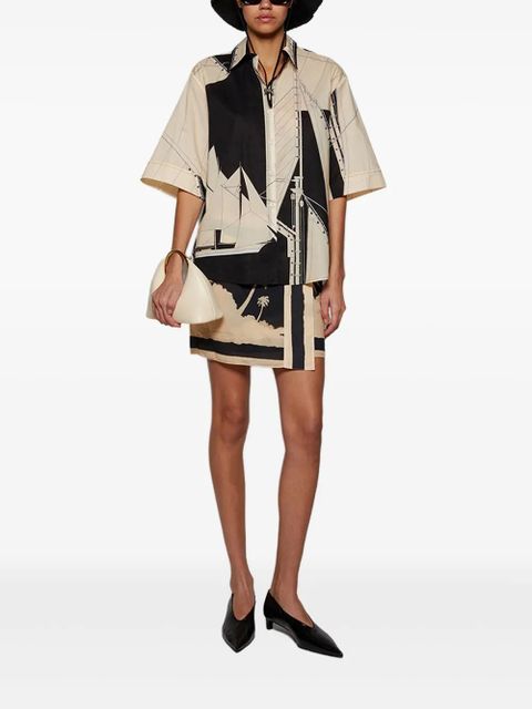 Johanna Ortiz Salty Promisses shirt - Neutrals