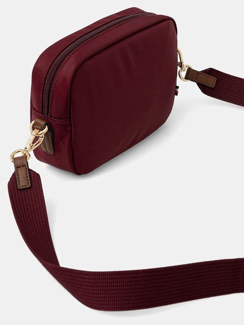 Tommy Hilfiger torebka kolor bordowy AW0AW17704 - zdjęcie produktu nr 2