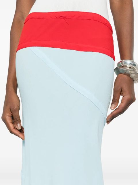 Gimaguas Amelia panelled maxi dress - Blue