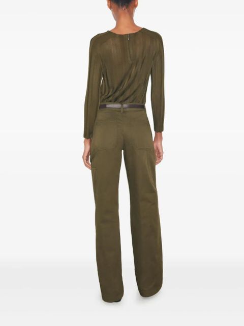 Tory Burch pocket trousers - Green