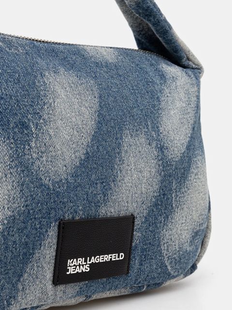 Karl Lagerfeld Jeans torebka kolor brązowy A1W30240