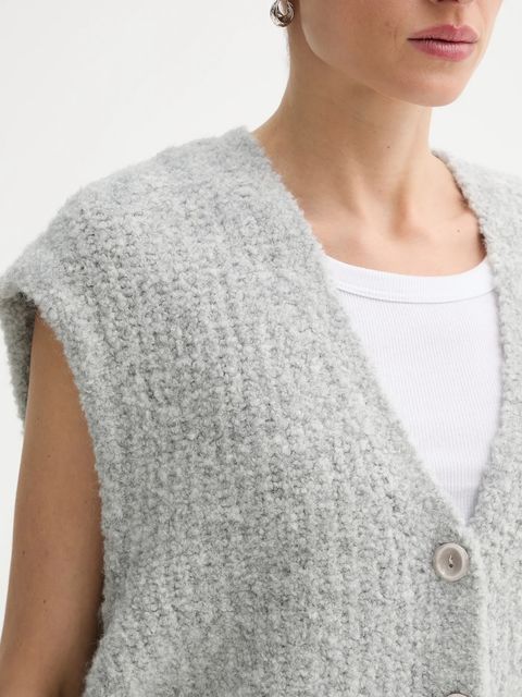 American Vintage kamizelka z dodatkiem wełny