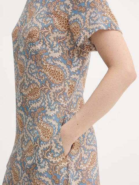 Weekend Max Mara sukienka jedwabna CRESPO