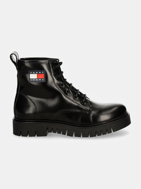 Tommy Jeans workery skórzane TJW LACE UP BOOT - zdjęcie produktu nr 2