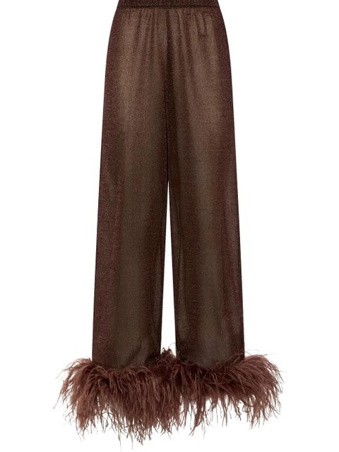 Oséree Lumière Plumage trousers - Brown - zdjęcie produktu nr 2