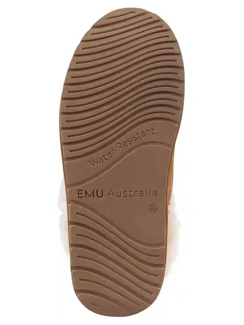 Emu Australia śniegowce zamszowe Pyke kolor brązowy W13193