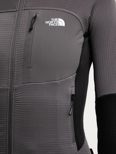 The North Face kurtka outdoorowa Polartec Powergrid Stormgap kolor szary przejściowa NF0A8E0VWUO1