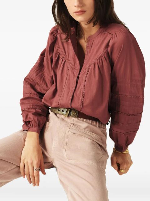 Ba&Sh cotton blouse - Red