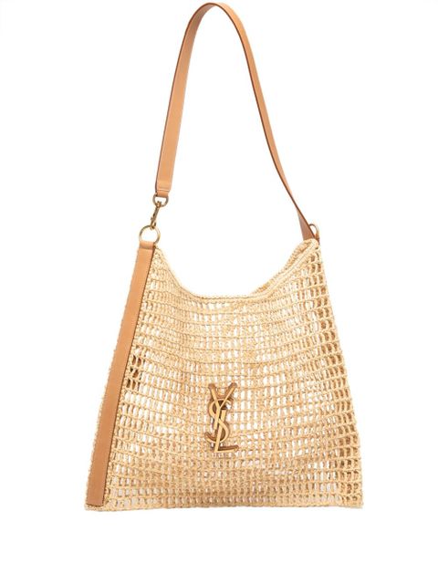 Saint Laurent Oxalis beach bag - Neutrals