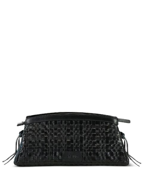 STAUD Maude woven clutch bag - Black - zdjęcie produktu nr 1