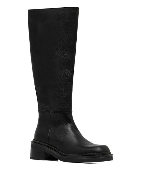 Copenhagen zip-fastening knee-high boots - Black - zdjęcie produktu nr 2