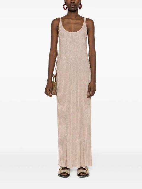 Max Mara Ritmo lurex-detail dress - Neutrals - zdjęcie produktu nr 2