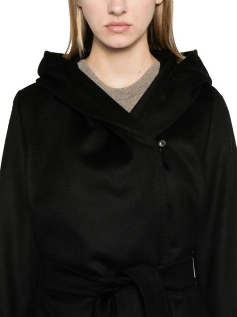 Max Mara Newmang long coat - Black
