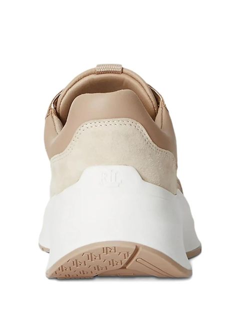 Lauren Ralph Lauren Franky panelled sneakers - Neutrals