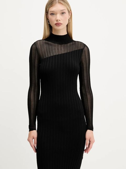 HUGO sukienka kolor czarny 50542664 - zdjęcie produktu nr 1