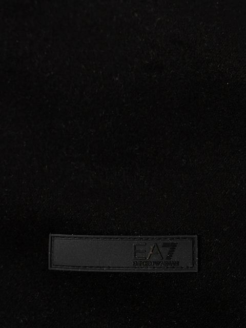 EA7 Emporio Armani szalik damski kolor czarny wzorzysty AF10450.7W000707