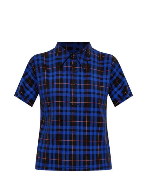 Maison Margiela short-sleeve polo - Blue - zdjęcie produktu nr 1