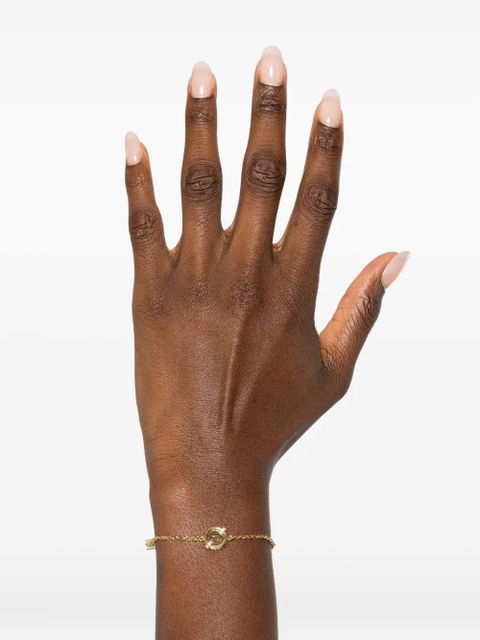 FENDI gemstone-embellished chain bracelet - Gold - zdjęcie produktu nr 2