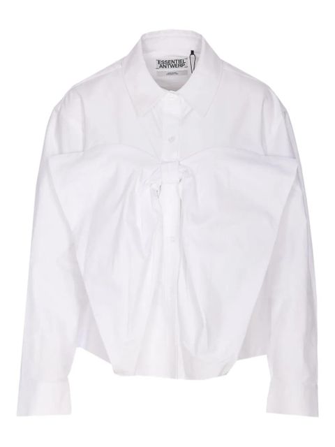 Essentiel Antwerp bow shirt - White