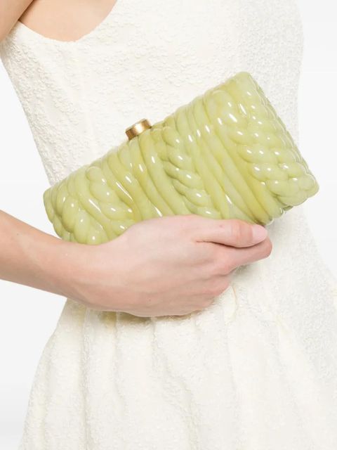Cult Gaia Helene clutch - Green - zdjęcie produktu nr 2