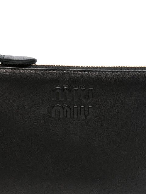 Miu Miu leather mini bag - Black