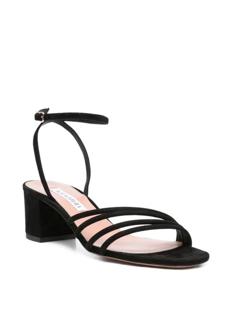 Aquazzura 50mm Latour ankle-strap block-heel sandals - Black
