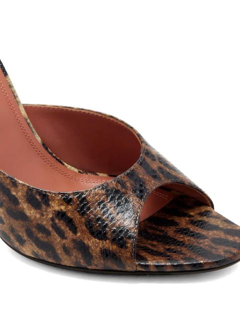 Amina Muaddi 95mm Alexa mules - Black