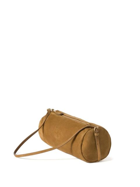 Miu Miu suede shoulder bag - Green - zdjęcie produktu nr 2