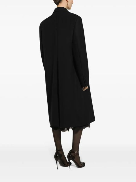 Dolce & Gabbana double-breasted coat - Black