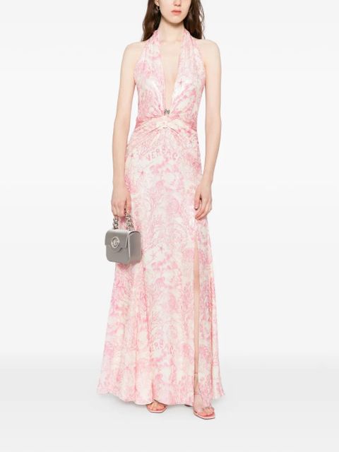 Versace Underwater Barocco gown - Neutrals - zdjęcie produktu nr 2