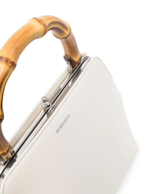 Jil Sander logo-print tote bag - White