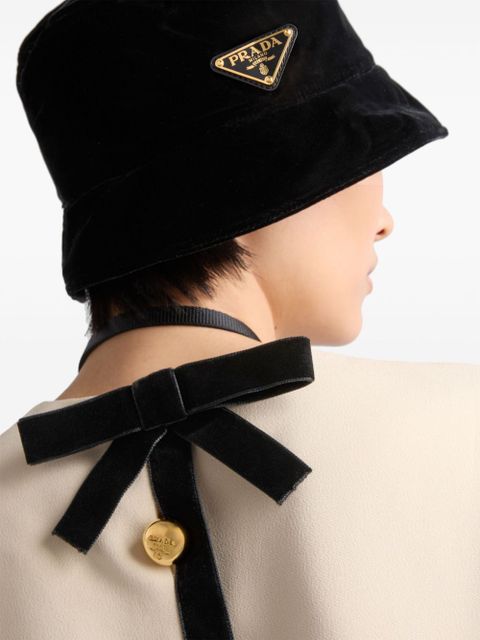 Prada Sablè mini dress - Neutrals - zdjęcie produktu nr 2