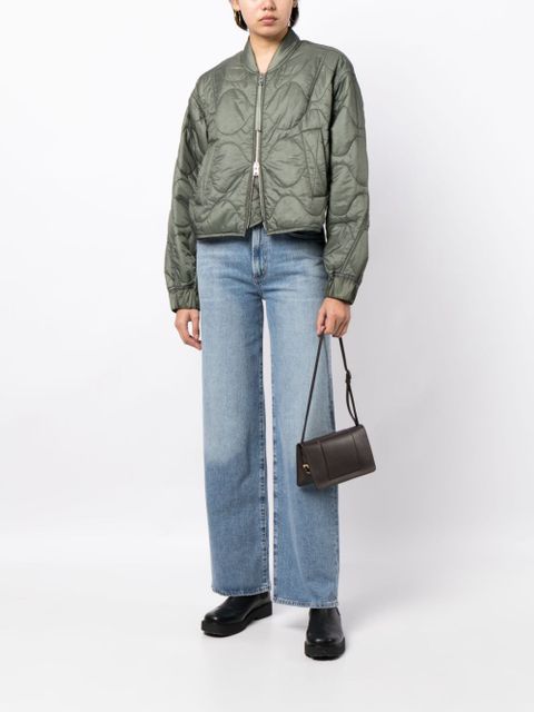 AGOLDE Harper mid-rise straight-leg jeans - Blue