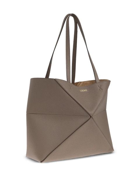 LOEWE medium Puzzle Fold tote bag - Brown