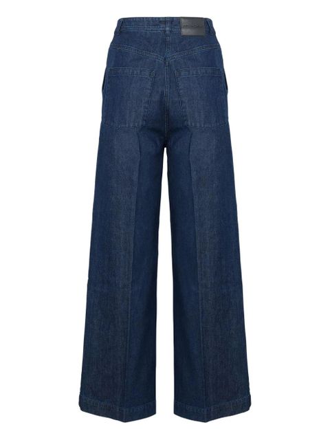 Yves Salomon wide-leg jeans - Blue - zdjęcie produktu nr 2