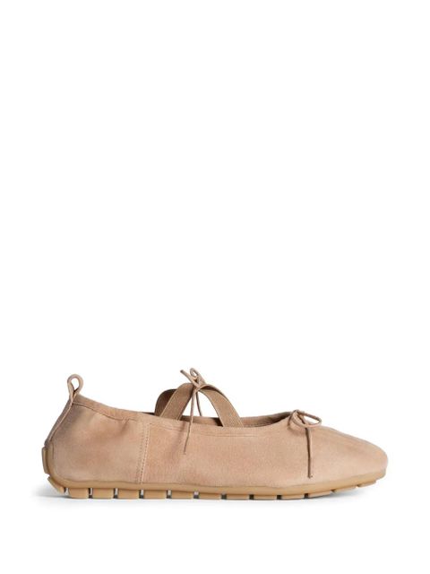 Simone Rocha elasticated-strap ballet flats - Neutrals - zdjęcie produktu nr 1