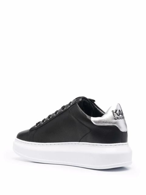 Karl Lagerfeld K/Ikonic flatform sneakers - Black