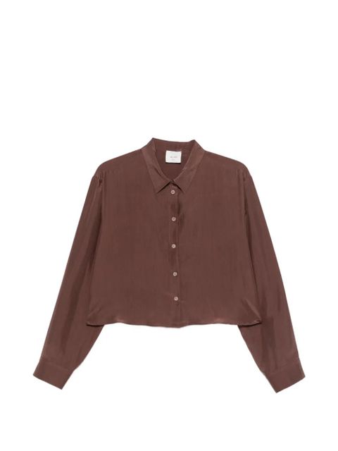 Alysi buttoned shirt - Brown - zdjęcie produktu nr 1