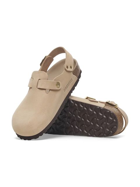 Birkenstock klapki nubukowe Tokio