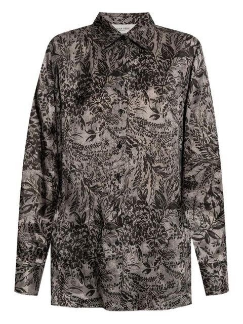 Golden Goose floral-print shirt - Grey - zdjęcie produktu nr 1