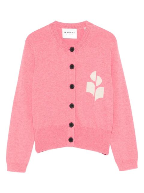 MARANT ÉTOILE Newton cardigan - Pink - zdjęcie produktu nr 1