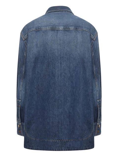 PINKO buttoned pocket denim shirt - Blue