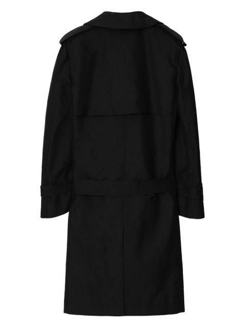 Burberry double-breasted belted trench coat - Black