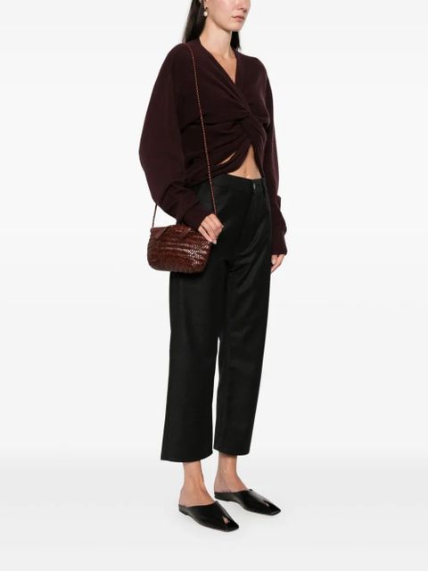 DRAGON DIFFUSION Minsu cross body bag - Brown