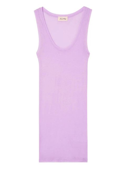 American Vintage Massachusetts round-neck tank top - Purple - zdjęcie produktu nr 1