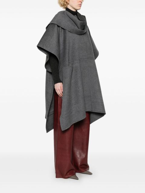TOTEME wool cape - Grey - zdjęcie produktu nr 2