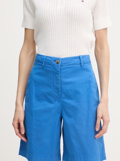 Tommy Hilfiger szorty chino damskie z bawełną - zdjęcie produktu nr 1