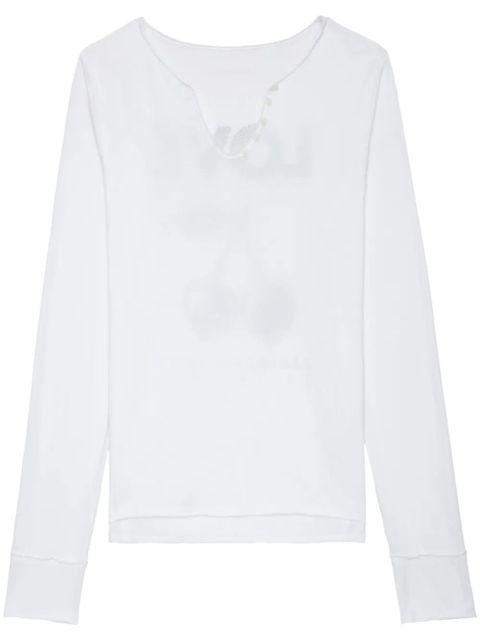 Zadig&Voltaire Henley t-shirt - White - zdjęcie produktu nr 1